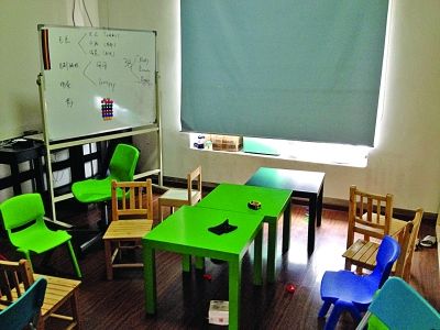 孩子们的教室。 王赟 摄