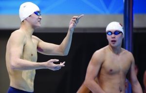 郝运在奥运赛场上